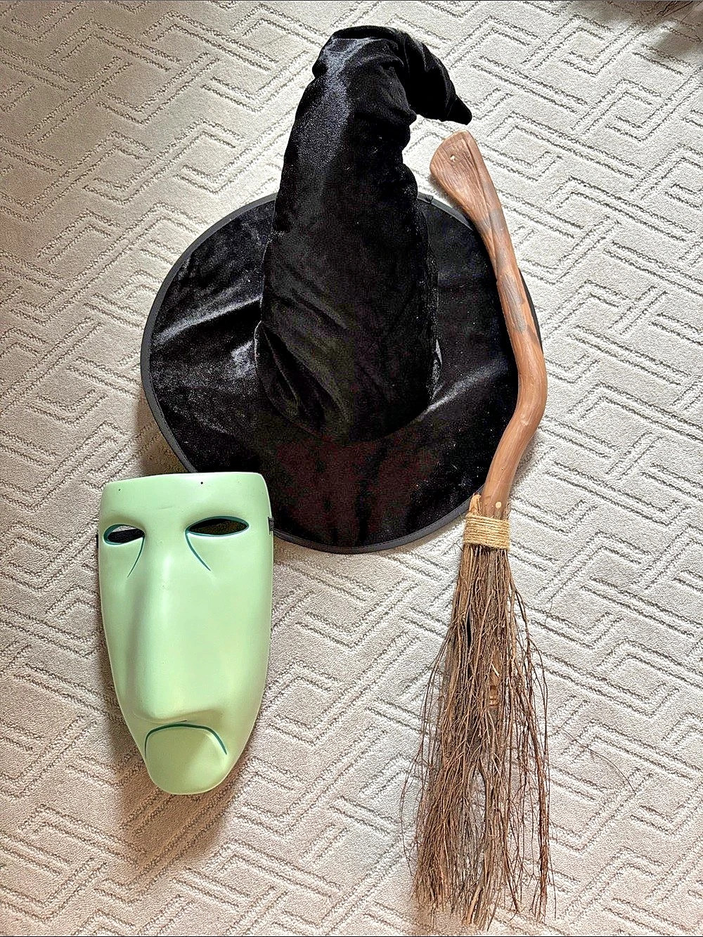 Disney The Nightmare Before Christmas Shock Mask and Costume Prop Set Costume